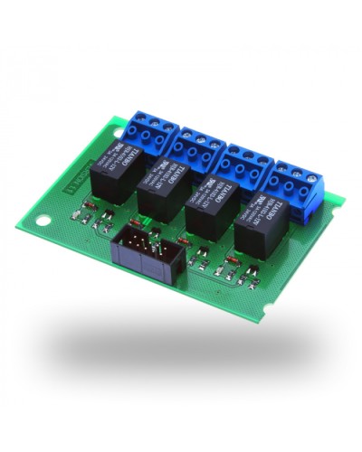 Расширитель релейный Parsec NMO-04 в Северске Сетевая СКУД Parsec Pintop.ru