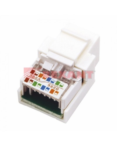 Гнездо вставка RJ-45 (Keystone Jack) CAT5e, ТИП-2 (10шт/уп) REXANT 03-1012 в Северске Коннекторы Pintop.ru