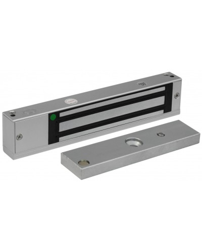 Smartec ST-EL140DL-SL - Электромагнитный замок, внутреннее исполнение, СИД, датчик положения двери, 12 VDC / 250мА, усилие 140-150 кг. в Северске Электромагнитные замки Pintop.ru