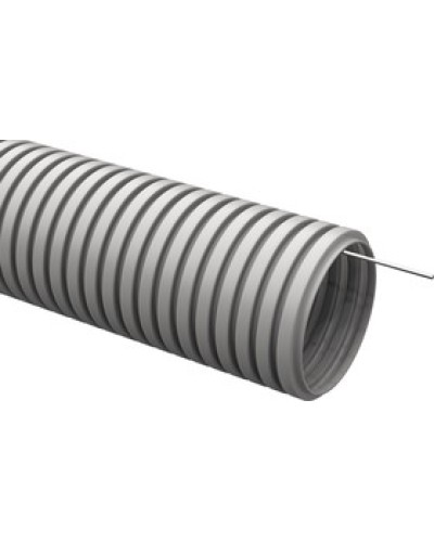 ELASTA Труба гофр. ПВХ d=16мм с зондом (50м) IEK (CTG20-16-K41-050I) в Северске Труба гофрированная Pintop.ru