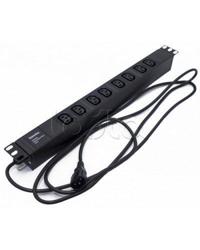 Блок розеток Hyperline SHE19-8IEC-2.5IEC в Северске Блоки розеток Pintop.ru