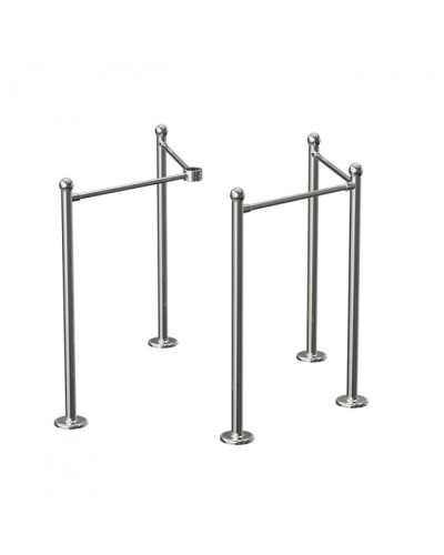 Ограждение угловое Ростов-Дон ОУ-Р (Хром) в Северске Ограждения Pintop.ru