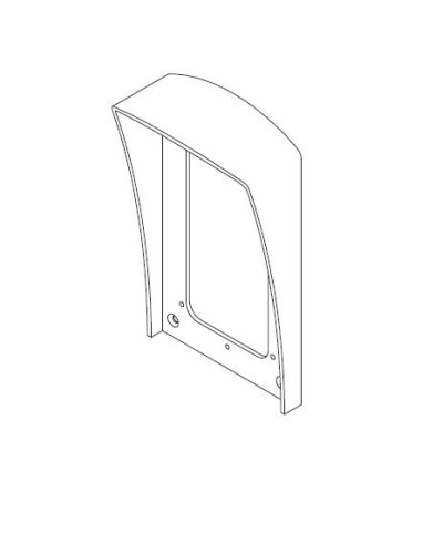 Комплект монтажный для блоков вызова БВД-406х, БВД-407х, БВД-408х Vizit МК-406 в Северске Аксессуары для многоабонентных систем Pintop.ru