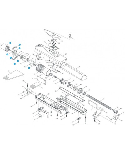 Электродвигатель АХ3024, AX5024 Came 119RID315 в Северске Запчасти для шлагбаумов и автоматики Pintop.ru
