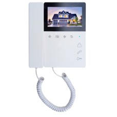 Монитор цветного видеодомофона Tantos Elly-S с трубкой VZ