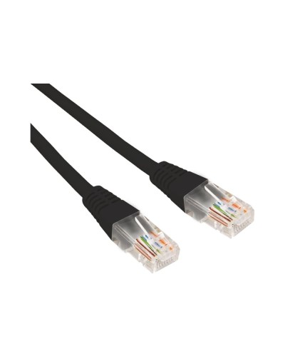 Патч-корд U/UTP, CAT 6, RJ45-RJ45, 26AWG, LSZH, черный, 0,3м REXANT 02-0292-03 в Северске Патчкорды (медные) Pintop.ru
