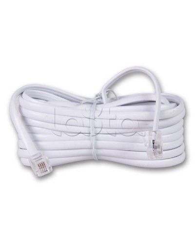 Удлинитель телефонный 5 м белый (10шт/уп) REXANT 18-3051 в Северске Патч-корды и пигтейлы Pintop.ru