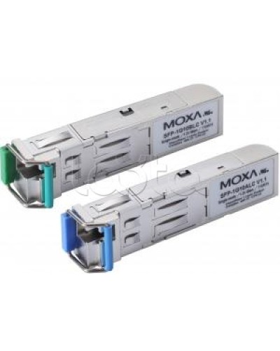 Трансивер-SFP одножильный (WDM) Moxa SFP-1G10ALC-T в Северске Модули SFP/XFP/GBIC Pintop.ru