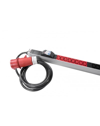 Блок силовых розеток с контроллером REM (R-MC8-3x16-48C13-MI-1820-3-3PN) в Северске Блоки розеток Pintop.ru