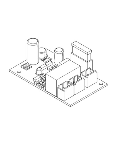 Came LB39 (002LB39) - Плата аварийного питания для подключения и зарядки 2 аккумуляторов, 12 В - 7 Ач в Северске Запчасти для шлагбаумов и автоматики Pintop.ru