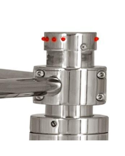 Кольцо разрезное для ограждения к роторному турникету ХРОМ Ростов-Дон в Северске Дополнительное оборудование для СКУД Pintop.ru