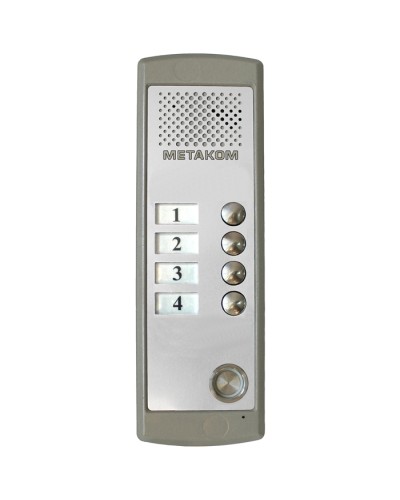 Блок вызова домофона Метаком MK4-K-TM в Северске Блоки вызова многоабонентные Pintop.ru