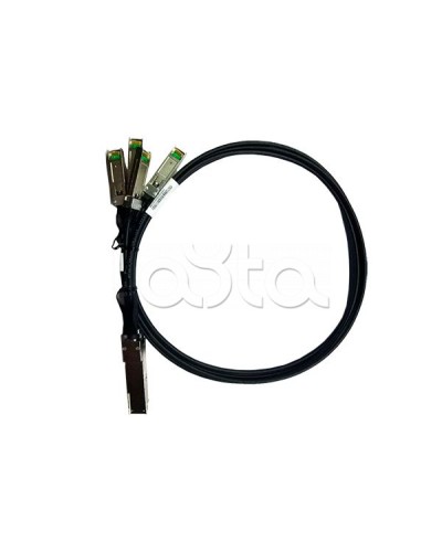 Твинаксиальный пассивный 40G QSFP+ кабель D-Link DEM-CB100QXS-4XS/C1A в Северске Модули SFP/XFP/GBIC Pintop.ru