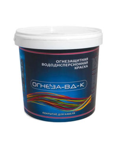Краска огнезащитная водно-дисперсионнаявспучивающаясядля кабелей Огнеза марки«ОГНЕЗА-ВД-К» , ведро 25 кг., цвет белый в Северске Огнезащитные краски Pintop.ru