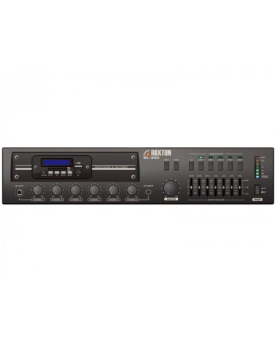 Микшер-усилитель 600 Вт ROXTON MX-600 в Северске Система оповещения и трансляции Roxton Pintop.ru