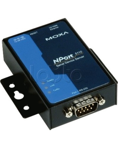 Сервер 1-портовый RS-232 в Ethernet Moxa NPort 5110A в Северске Дополнительное оборудование для ОПС Pintop.ru