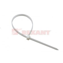 Хомут-стяжка нейлоновый 3х150 мм белый (100шт/уп) REXANT 07-0150