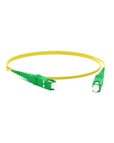 Патч-корд волоконно-оптический Hyperline FC-S2-9-FC/AR-SC/AR-H-15M-LSZH-YL в Северске Патч-корды оптические Pintop.ru