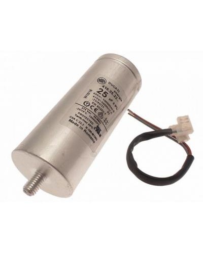 Конденсатор 25 мкФ с гибк. выводами и болтом Came 119RIR297 в Северске Запчасти для шлагбаумов и автоматики Pintop.ru