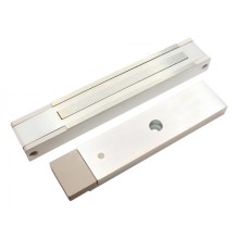 Электромагнитный замок с датчиком состояния двери ALeko ALM-300P (12В белый)