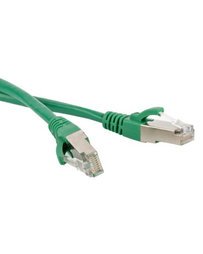 Патч-корд F/UTP Hyperline PC-LPM-STP-RJ45-RJ45-C6-2M-LSZH-GN в Северске Патчкорды (медные) Pintop.ru