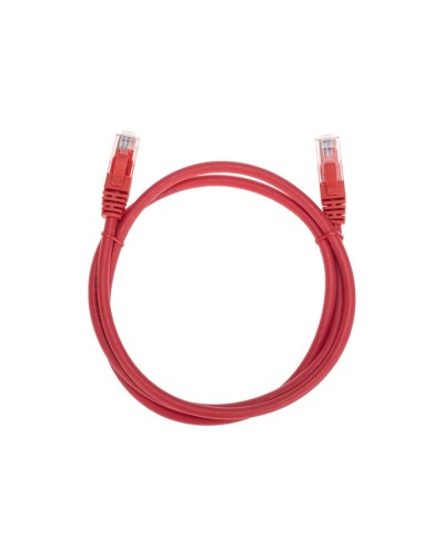 Патч-корд U/UTP, CAT 6, RJ45-RJ45, 26AWG, LSZH, красный, 1м REXANT 02-0293-1 в Северске Патчкорды (медные) Pintop.ru