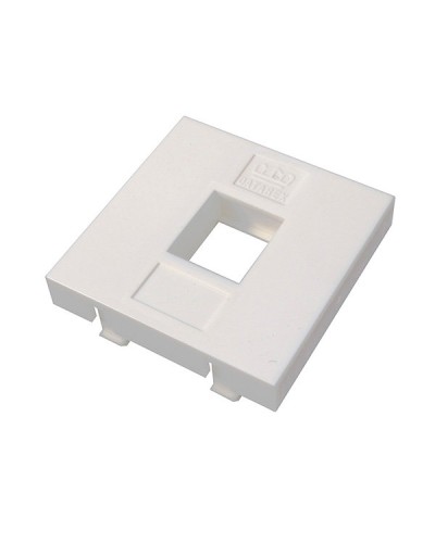 Адаптер Mosaic 45 х 45 мм для модуля Keystone, 1 порт, белый Datarex DR-5301 в Северске Коммутационные изделия Pintop.ru