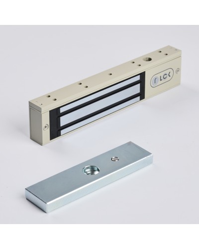 R-Lock RL-EM180-00G - Электромагнитный замкок, 180кг, DC12/24B, цвет корпуса серый, RAL7032 (галечный серый) в Северске Электромагнитные замки Pintop.ru