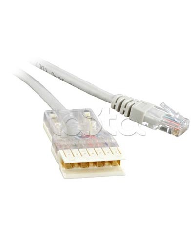 Патч-корд Hyperline PC-110-RJ45-4P-C5e-3M-LSZH-GY в Северске Патчкорды (медные) Pintop.ru
