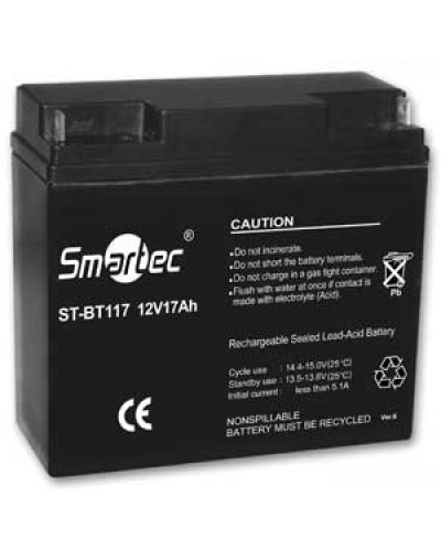 Аккумулятор свинцово-кислотный Smartec ST-BT117 в Северске Электротехническое оборудование Pintop.ru