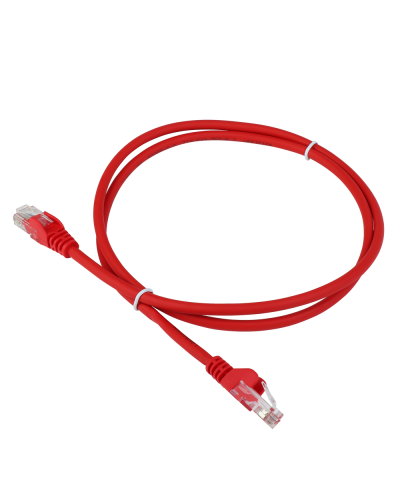 Патч-корд LANMASTER LSZH UTP кат.5e, 11 м, красный LANMASTER LAN-PC45/U5E-11-RD в Северске Патчкорды (медные) Pintop.ru