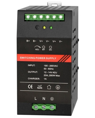 Блок питания Smartec ST-PS120BDU-BK в Северске Дополнительное оборудование для СКУД Pintop.ru