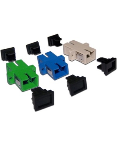 Адаптер оптический SC, OM3, симплексный LANMASTER LAN-SC-AM-OM3 в Северске Коннекторы Pintop.ru