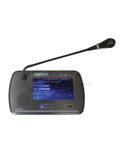 Консоль микрофонная DSPPA MAG-6588 в Северске Система оповещения и трансляции Dsppa Pintop.ru