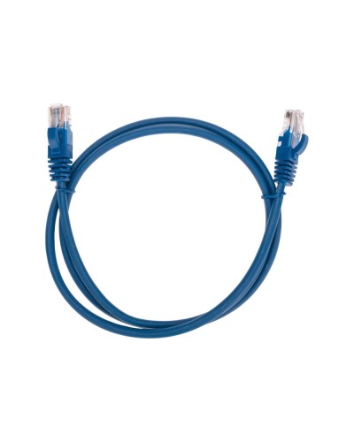 Патч-корд U/UTP, CAT 5e, RJ45-RJ45, 26AWG, LSZH, синий, 1м REXANT 02-0104-1 в Северске Патчкорды (медные) Pintop.ru