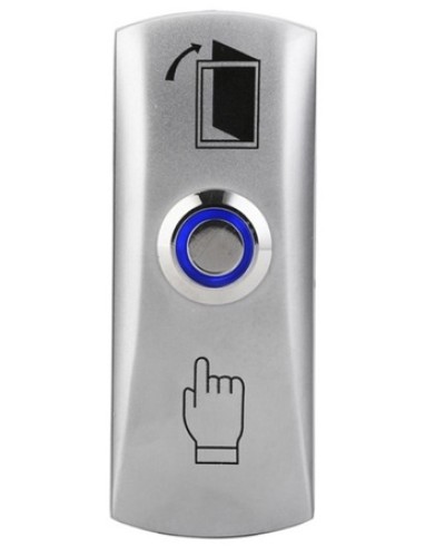 Кнопка выхода металлическая накладная AccordTec AT-H805A LED в Северске Кнопки выхода Pintop.ru