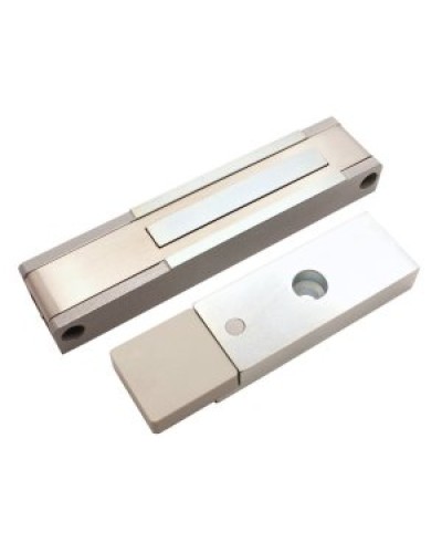 Электромагнитный замок с датчиком состояния двери ALeko ALM-150P (24В серый) в Северске Электромагнитные замки Pintop.ru