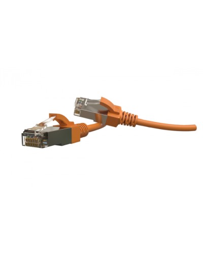 Патч-корд S/FTP Hyperline (PC-LPT-SFTP-RJ45-RJ45-C6-1M-LSZH-OR) в Северске Патчкорды (медные) Pintop.ru