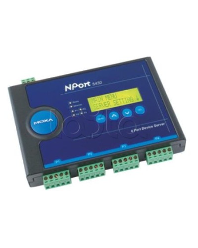Сервер 4-портовый RS-422/485 в Ethernet Moxa NPort 5430I в Северске Дополнительное оборудование для ОПС Pintop.ru
