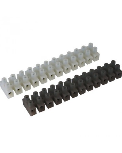 Клемник полипропилен черный, 12р,450V, 24A, 2.5мм.кв DKC 43112PL/R в Северске Клеммные колодки Pintop.ru