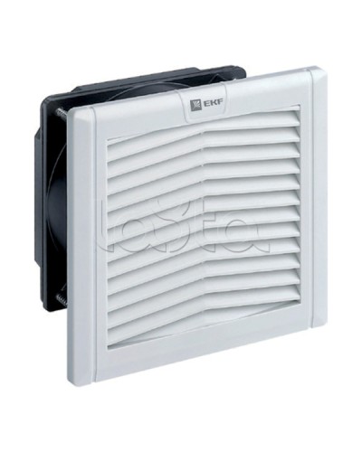Вентилятор с фильтром 102 м³/ч 176x176 мм 220В IP54 EKF PROxima (FAN102F) в Северске Аксессуары для стоек и шкафов Pintop.ru