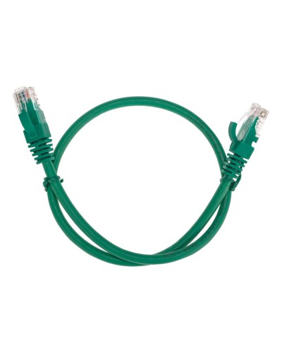 Патч-корд U/UTP, CAT 6, RJ45-RJ45, 26AWG, LSZH, зеленый, 0,5м REXANT 02-0296-05 в Северске Патчкорды (медные) Pintop.ru