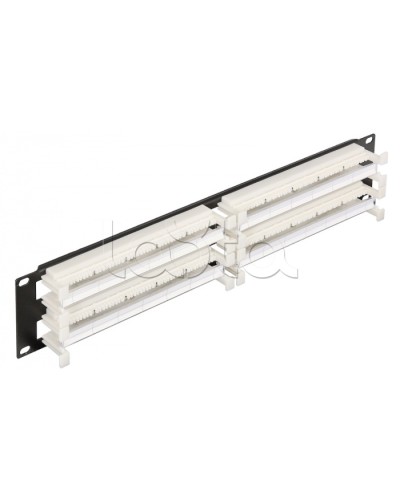 Патч-панель 2U 200 пар NIKOMAX (NMC-RB110-200) в Северске Кроссовое оборудование тип 110 Pintop.ru