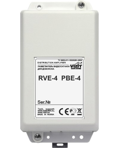 Плата печатная в сборе VIZIT ЗИП РВЕ-4 в Северске Аксессуары для многоабонентных систем Pintop.ru