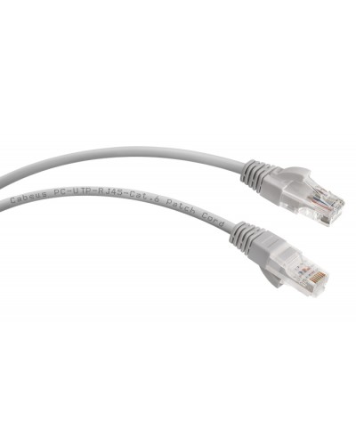 Шнур коммутационный 2xRJ-45/8P8C U/UTP кат.6 (0,5 м) Cabeus PC-UTP-RJ45-Cat.6-0.5m в Северске Патчкорды (медные) Pintop.ru