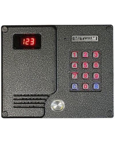 Многоабонентный антивандальный блок вызова Метаком МК2007-ТМЕ в Северске Блоки вызова многоабонентные Pintop.ru