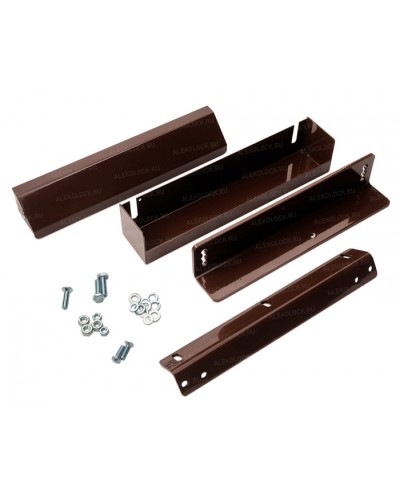 Комплект монтажный для замка ALM-200P ALeko МК 200-IN (коричневый) в Северске Дополнительное оборудование для СКУД Pintop.ru