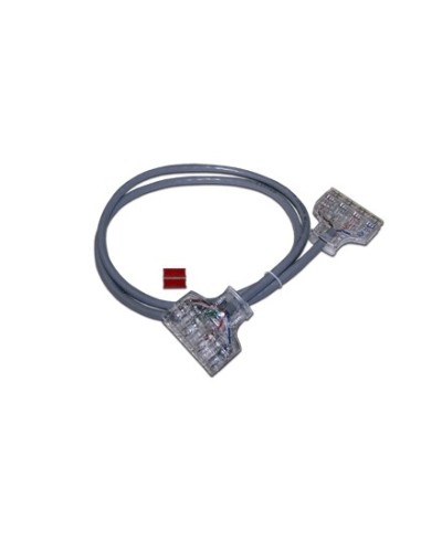 Патч-корд 110 тип - 110 тип, 1 пара, категория 6, 2 м, серый LANMASTER LAN-P4-P4-2.0/6 в Северске Патч-корды и пигтейлы Pintop.ru