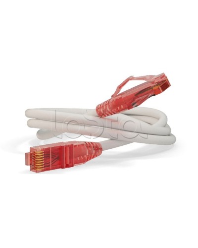 Патч-корд U/UTP Hyperline PC-LPM-UTP-RJ45-RJ45-C5e-0.15M-LSZH-WH в Северске Патчкорды (медные) Pintop.ru