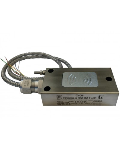 Считыватель-Ех взрывозащищённый RD 26-RMF-КМ6 АЯКС маркировка взрывозащиты 1Ex mb IIC T5 Gb X/ Ex mb IIIC T80°C Db X/PB Ex mb I Mb X Магнито-Контакт в Северске Считыватели Pintop.ru